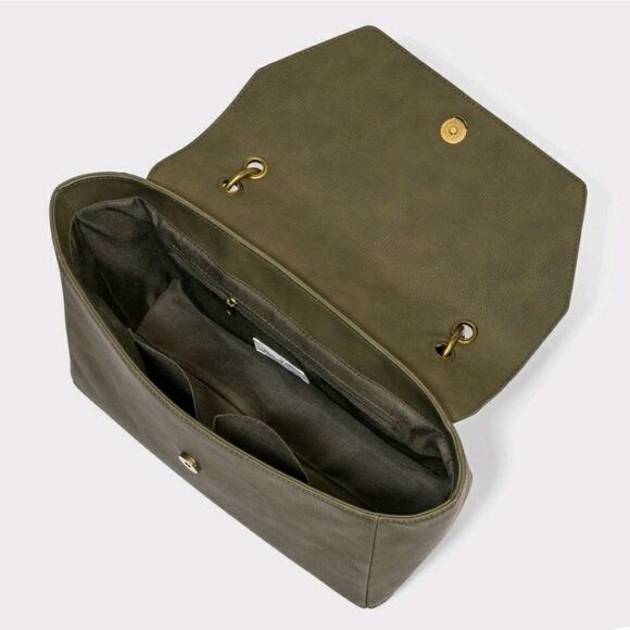 Universal Thread  Top Handle Shoulder Handbag Olive Green - Picture 3 of 12